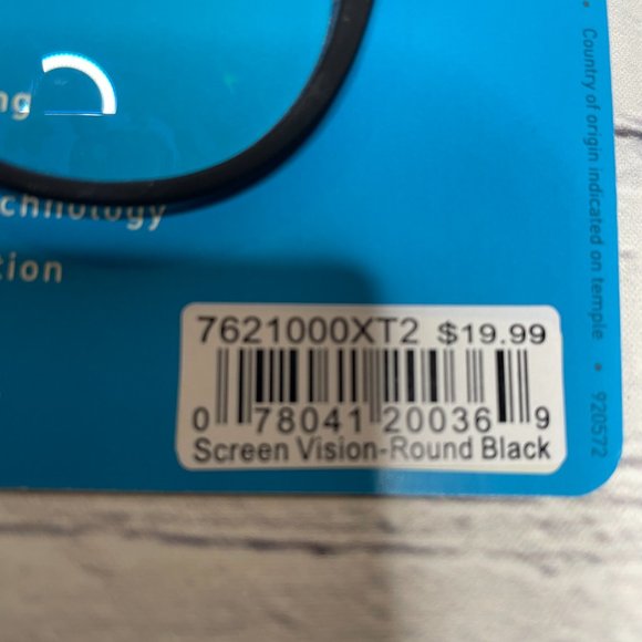New Screen Vision Round Back Blue Light Filter Glasses Eye - Picture 2 of 3